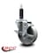 Service Caster 4'' Semi Steel Swivel 1'' Expanding Stem Caster with Brake SCC-EX20S414-SSS-TLB-1 - alternate 2